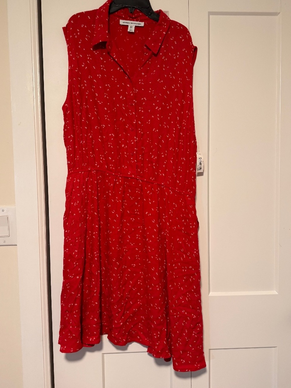 Amazon Essentials Red Dress with Tie